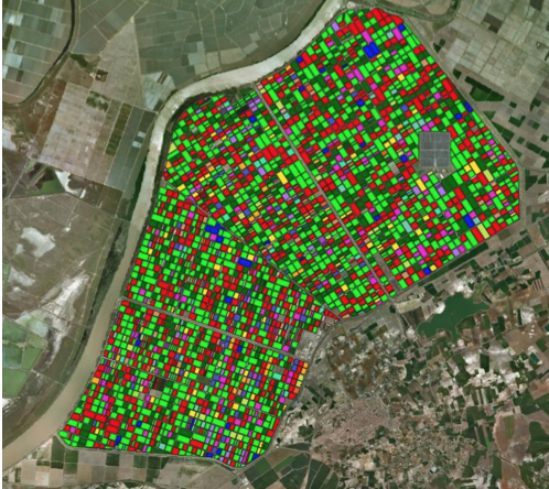 Ground truth data for crop type mapping